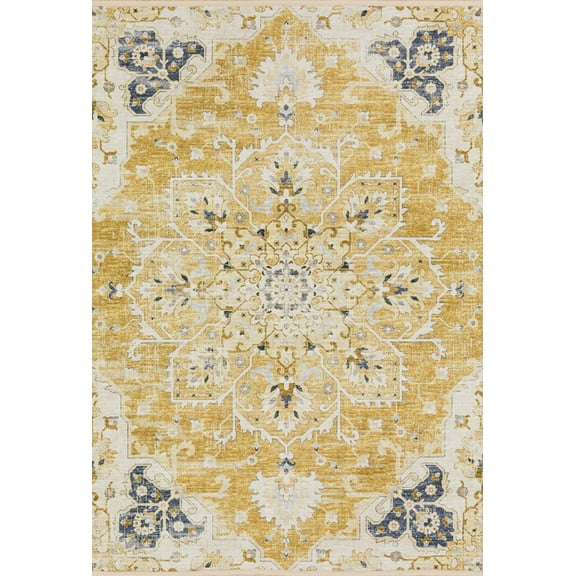 Dalyn Marbella Area Rug MB3 Mb3 Gold Gold 3' x 5' Rectangle
