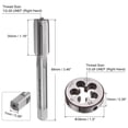 thumbnail image 2 of Unique Bargains Tap and Die Set 1/2-28 UNEF Screw Tap & Round Die Thread Repair Tapping Tools 3 Pieces, 2 of 6
