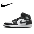 thumbnail image 3 of Nike New Arrival Air Jordan 1 MID Zapatillas de deporte para hombre y mujer, modelo clásico, zapatillas deportivas de moda, zapatillas transpirables, 3 of 5