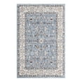thumbnail image 3 of Unique Loom Eco Traditional Collection Area Rug - Coherance (4' x 6' Rectangle Harbor Blue/Ivory), 3 of 7