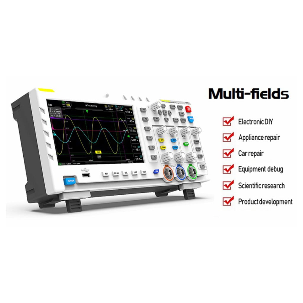 Speed Oscilloscope Integrated DDS Function Two Channel Internal Storage Waveform Management for Measurements