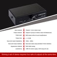 thumbnail image 6 of LYNEPAUAIO B064 1 in 4 out Audio Signal Distributor Stereo Signal Source Audio Splitter Lossless Output USB 5V Powered 3.5mm Interface, 6 of 7