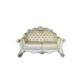 thumbnail image 4 of ACME Vendome Loveseat with 3 Pillows in Champagne PU & Antique Pearl Finsih, 4 of 5