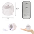 thumbnail image 4 of 12Pcs Flameless Candles Candles LED Candles with Remote Control for Hanukkah Chanukah Christmas Party Decoration, 4 of 7