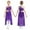 Purple, variant on Kaerm Girl's Ballet Dance Gymnastics Leotard Dress Latin Jazz Performance High-Low Skirt Lyrical Dancewear Burgundy 16