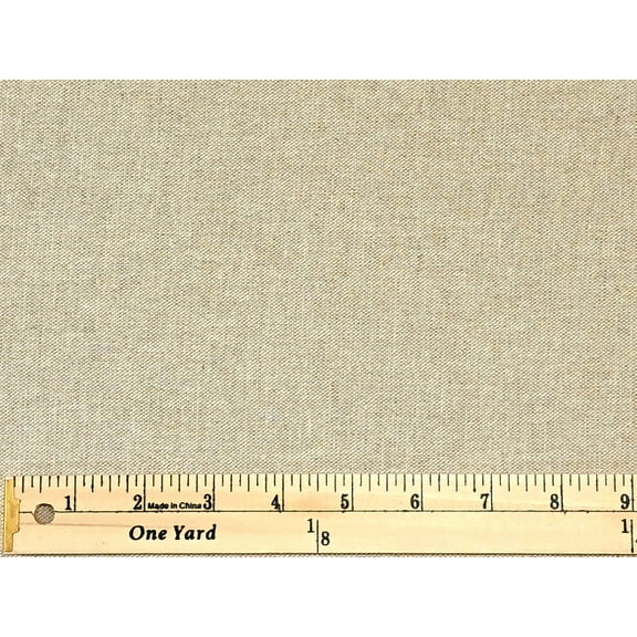 Cotton Linen Blend Freespirit Essentials Natural Oatmeal Fabric by the Yard (5947N-8H)