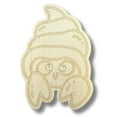 thumbnail image 2 of Unfinished Wood Etched Hermit Crab Shape 16" / 1/8", 2 of 2