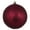 Berry Red, variant on Vickerman 6" Silver Matte and Glitter Swirl Ball Ornament, 3 per Box