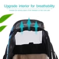 thumbnail image 4 of Starry Animals Stylish Fabric Cat Carrier - 900D Oxford Cloth, Sherpa Base - Comfy & Lightweight Pet Bag for Travel - Nylon Webbing Handles - Ideal for Small-Medium Cats -Spacious Transport, 4 of 7