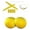 24K Gold Mirror Coated - Polarized + Yellow Rubber Kit(Earsocks+Temple Socks), variant on Walleva Black Polarized Replacement Lenses for Oakley Mars Sunglasses