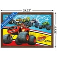 thumbnail image 3 of Nickelodeon Blaze and the Monster Machines Wall Poster, 14.725" x 22.375", Framed, 3 of 5