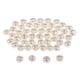 thumbnail image 2 of Botones de Perlas de 50 piezas Perfecl Blanco 10 mm Botones de costura de la perla, 2 of 8