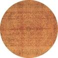 thumbnail image 1 of Ahgly Company Indoor Round Persian Brown Traditional Area Rugs, 6' Round, 1 of 4