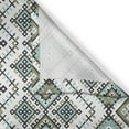 thumbnail image 3 of Ambesonne Ethnic Kitchen Curtains, Geometric Art, 55"x39", Sage Green Seafoam, 3 of 3
