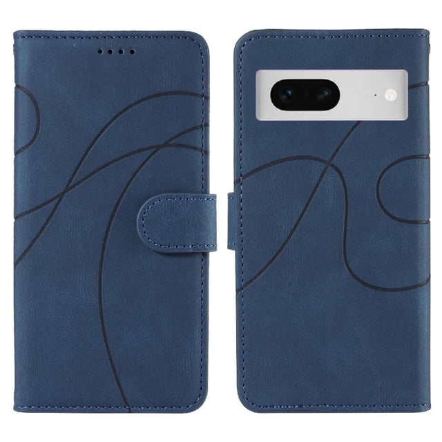 Flip Case For FOXDOCK Google Pixel 7 Card Slots and Kickstand Function Skin Feel Leather
