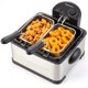 thumbnail image 1 of Freidora eléctrica Elite Gourmet de 4,5 qt con doble cesta, 1700 W, 1 of 8