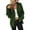 Army Green, variant on Women's Solid Color Hooded Sweater Autumn Winter Drawstring Knit Cardigan Outerwear Button Cardigan with Pockets Long Lightweight Cardigans for Women