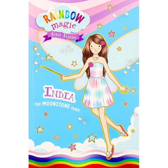 Rainbow Magic Rainbow Magic Jewel Fairies #1: India the Moonstone Fairy, (Paperback)