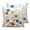 White, variant on 24x24 Pillow Covers Set of 2, Red Blue Yellow Spring Floral Throw Pillow Covers Decorative Couch Cushion Case, Blooming Summer Botanical Microfiber Square Pillowcases for Bedroom Car Living Room