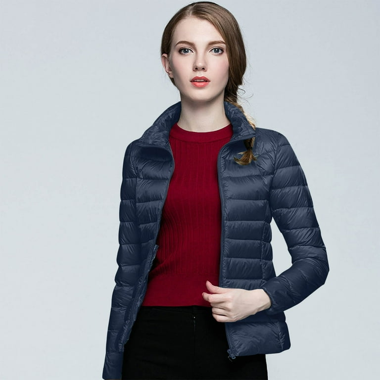 Ladies lightweight puffa jacket best sale