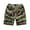 Mountain Camouflage, variant on LYMAYTER Men's Casual Shorts Elastic Waist Relaxed Fit Cotton Outdoor Camouflage Shorts XS-2XL