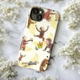 thumbnail image 5 of Nostalgic Curious Monkey Phone Case, Cute Monkey Banana Pattern Art Cover, Wholesome Design for iPhone 17 16 15 14 13 12 11 Pro Plus Mini, 5 of 6