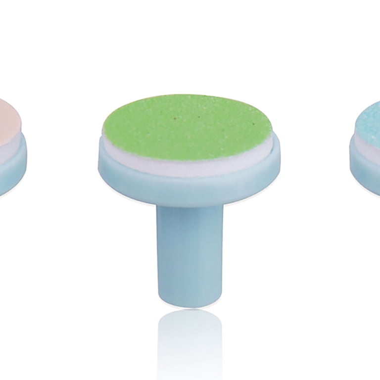 24 Pack Replacement Pads For Electric Nail Files - Sandpaper Grinding Heads For Baby & Toddler Nail Trimmers - Easy To Install