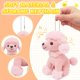 thumbnail image 3 of Juego de 12 minicachorros de peluche Toy Figures HAPGFS con llaveros, 3 of 7