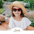 thumbnail image 3 of Giselle Cat Eye Rhinestone Kids Retro Sunglasses for Teens Girls Children Age 6-14 Trendy Glasses, 3 of 7