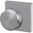 thumbnail image 4 of Schlage Fc172-Swa-Col Custom Swanson Non-Turning Two-Sided Dummy Door Knob Set - Black, 4 of 7
