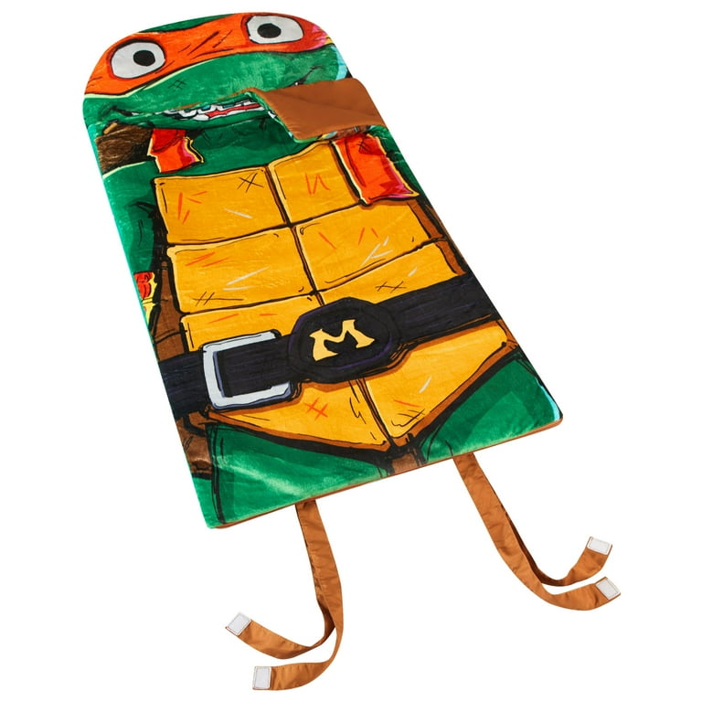 Teenage Mutant Ninja Turtle, Kids Faux Fur Figural Slumber Bag