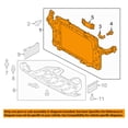 thumbnail image 3 of For 10-15 Tucson 2.0L/2.4L Radiator Support Core Assembly HY1225165 641012S000, 3 of 5