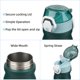 thumbnail image 4 of Konokyo Botella De Agua Aislada Con Pajita Y Asa De Transporte Frasco De Agua De Metal Al Vacío De Doble Pared De Acero Inoxidable De 18 Oz Con Tapa A Prueba De Fugas Verde Oscuro, 4 of 5