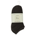 thumbnail image 2 of Felina | No-Show Bamboo Women's Socks | 10-Pack (Black White, One Size), 2 of 3