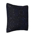 thumbnail image 2 of ZICANCN Decorative Throw Pillow Covers , Universe Stars Space Couch Sofa Decorative Knit Pillow Covers for Living Room Farmhouse 22"x22", 2 of 8