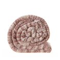 thumbnail image 3 of Posh Living Mayra 50" x 60" Polyester Fabric Throw in Blush Pink, 3 of 8