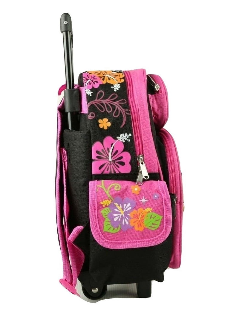 Dora The Explorer Nickelodeon Flowers Small Rolling Backpack  display picture 2