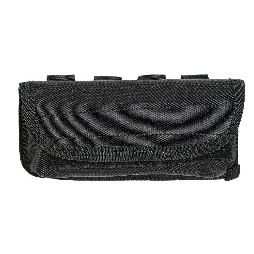 Men's Shotgun Shell Horizontal Pouch, Black, Lifetime warranty By VooDoo Tactical by