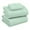 Mint, variant on Ruvanti Full Size Sheets Set - Luxurious Silky Soft Microfiber Bedding - Cozy & Comfy - 15 inch Deep Pocket (Fits up to 17") Hotel Bed Sheets - 4 Pcs - White