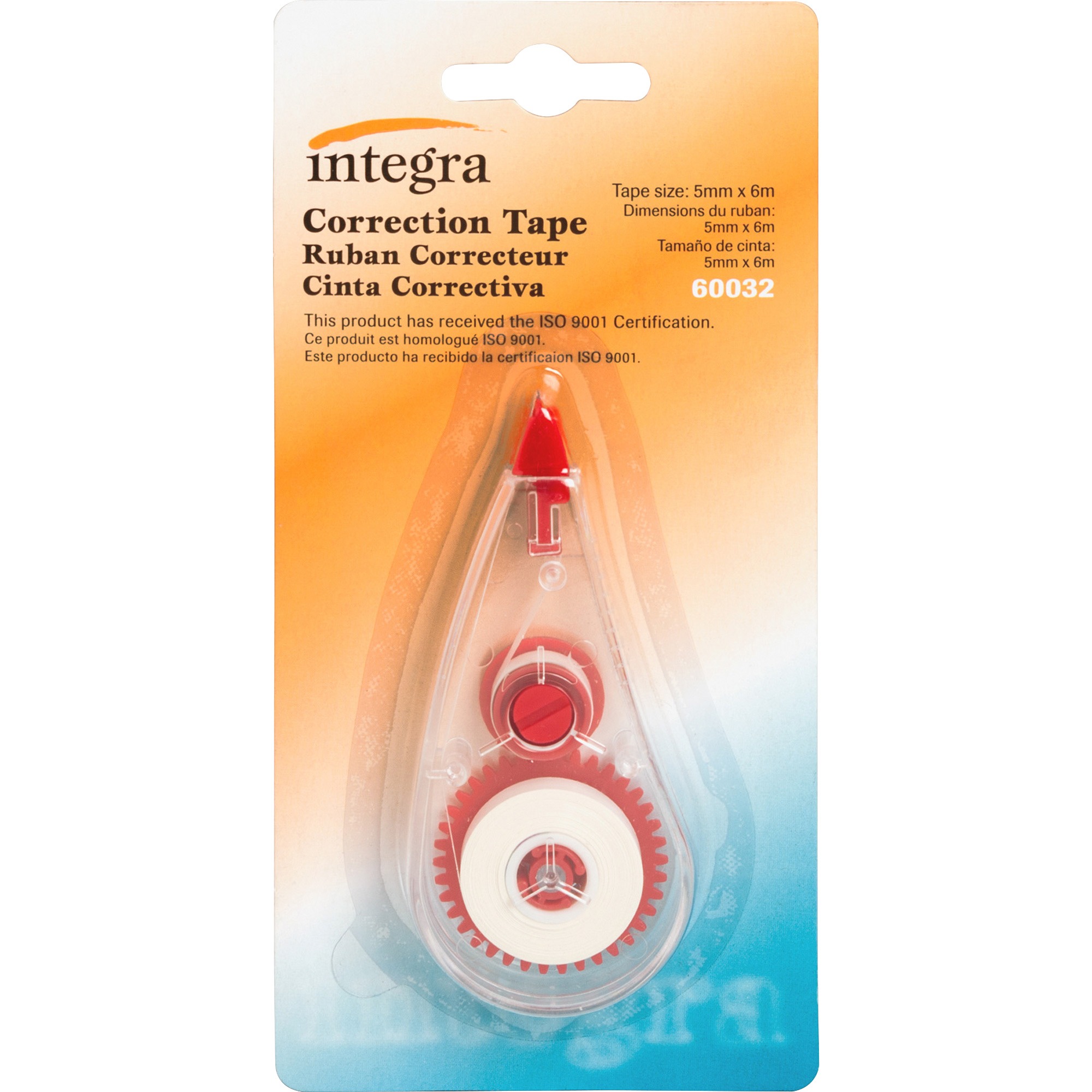 Integra, ITA60032, White Correction Tape, 1 Each, White
