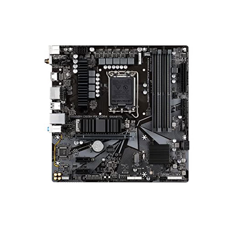 Restored GIGABYTE B660M DS3H AX DDR4 Dual M.2, PCIe 4.0, USB Restored GIGABYTE B660M DS3H AX DDR4 Dual M.2, PCIe 4.0, USB