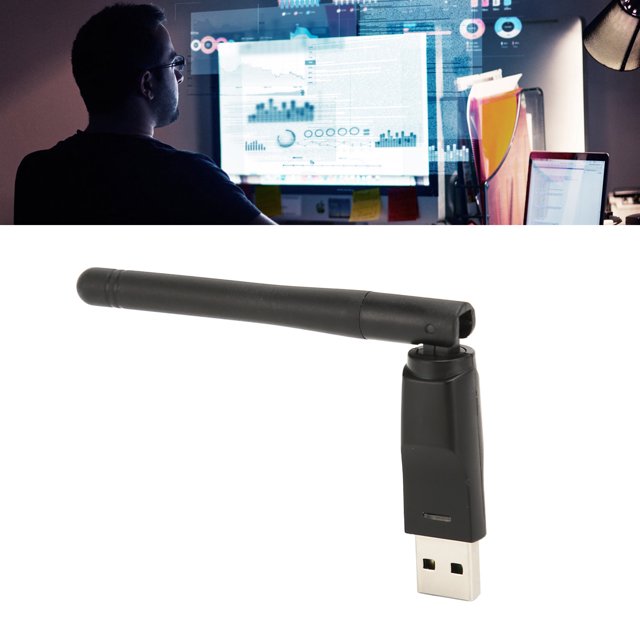 Adapter, 802.11b/g/n Technology USB WiFi Adapter Integrated Antenna for IPTV Set Top Boxes