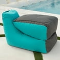 thumbnail image 2 of Jaxx Prado Outdoor Chaise Lounge, Light Blue, 2 of 7
