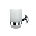 thumbnail image 2 of Pasta De Dientes Vaso De Vidrio Aleación De Zinc Montado En La Pared Baño Cepillo De Dientes Organizador Soporte Vogacara HA017894-00, 2 of 5