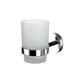thumbnail image 2 of Pasta De Dientes Vaso De Vidrio Aleación De Zinc Montado En La Pared Baño Cepillo De Dientes Organizador Soporte matsuzay HA017894-00, 2 of 5