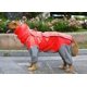 thumbnail image 3 of Chubasquero para perros grandes, reflectante, impermeable, para exteriores, chaqueta impermeable, camuflaje, poncho para mascotas, 3 of 5