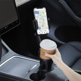 thumbnail image 3 of NefLaca  Cup Phone Holder for Car, 2 in 1 Car Cup Holder Expander with Phone Mount,360° Rotation Long Arm Cell Phone Holder for Car, 3 of 5
