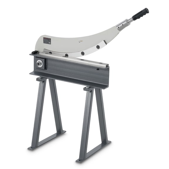 VEVOR Guillotine Shear,20 in Bed Width Benchtop Cutter, Manual Hand Plate Shear for Metal Sheet Processing, with Q235 Material, High Precision, Stand, for PCB Board, Aluminum, Steel, Copper, Plastic