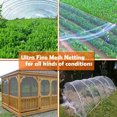 thumbnail image 3 of LCXmlly Mesh Cover Plant Net Cover Convenient Effective Bird Polyethylene bird Mesh Net Garden Cover Yard Supply Garden Protection, 3 of 5