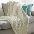 thumbnail image 5 of Bernat Blanket Vintage White Yarn - 2 Pack of 300g/10.5oz - Polyester - 6 Super Bulky - 220 Yards - Knitting/Crochet, 5 of 13